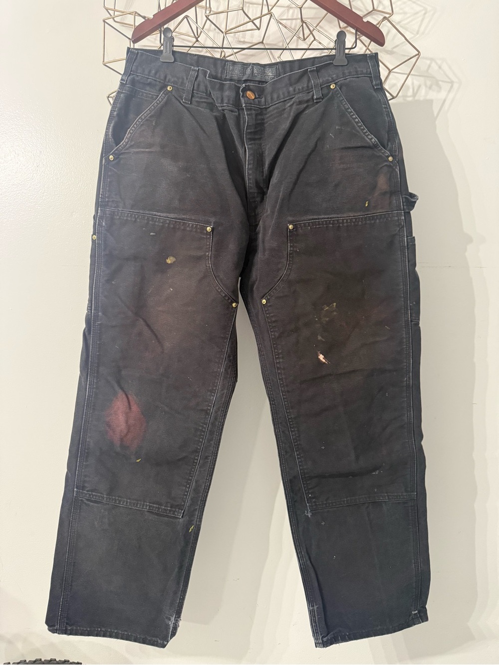 Mens carhartt double knee